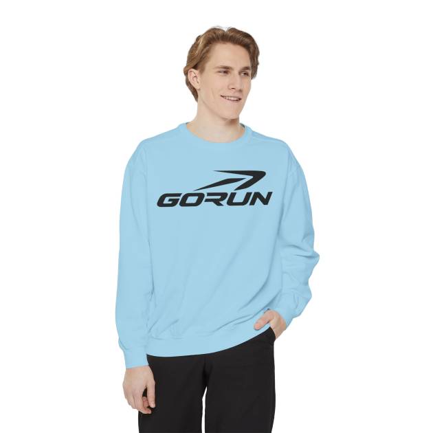 GoRun Logo Garment-Dyed Sweatshirt