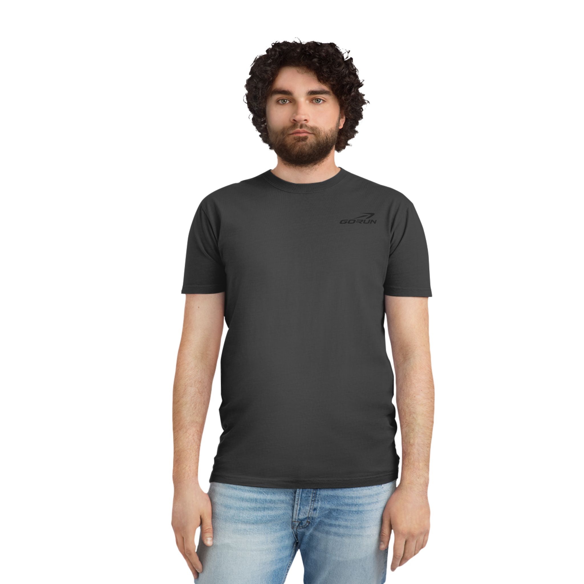 GORUN Minimalist Embroidered Logo T-Shirt - Image 28