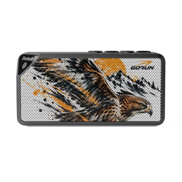 GORUN Top Jabb Bluetooth Speaker - Mountain Eagle Wildlife Design