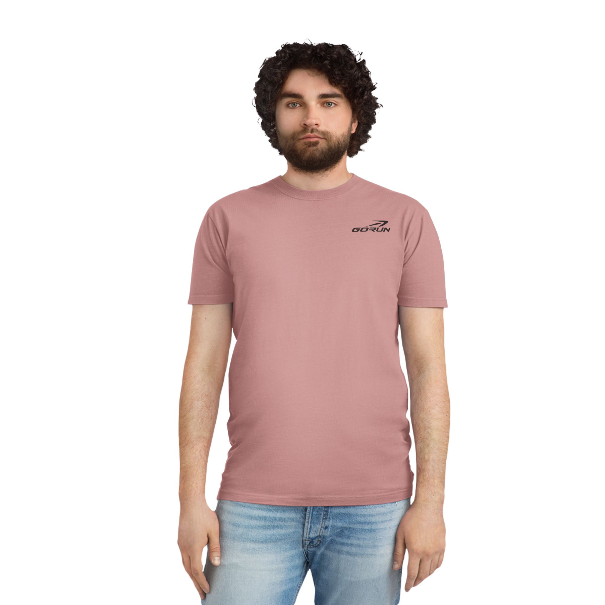 GORUN Minimalist Embroidered Logo T-Shirt - Image 8
