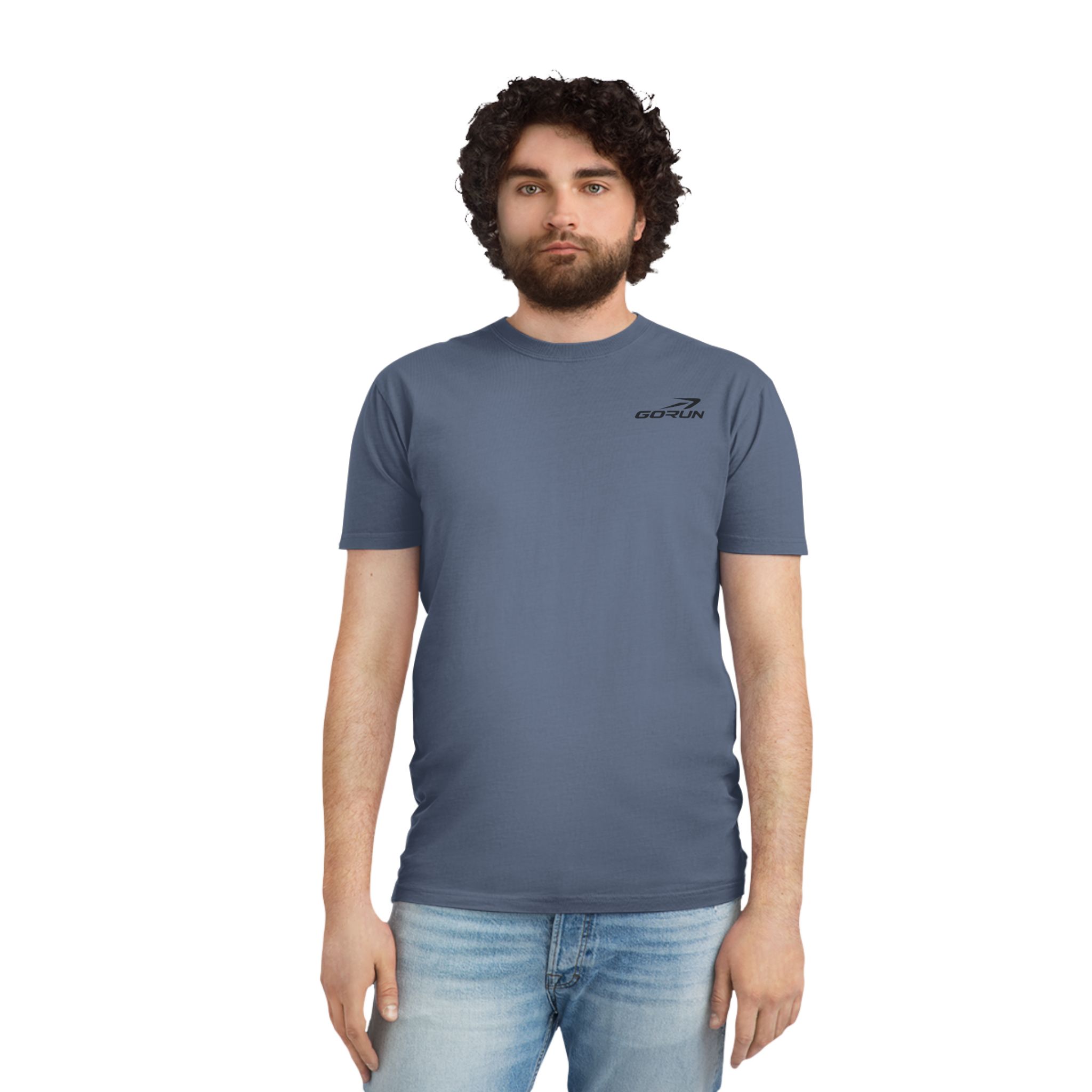 GORUN Minimalist Embroidered Logo T-Shirt - Image 24