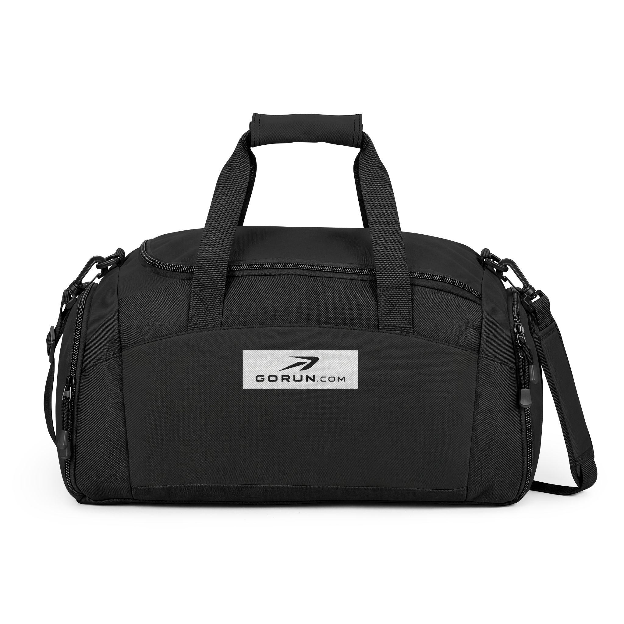 GORUN Black Running Bag – Spacious Sports and Travel Duffel - Image 3