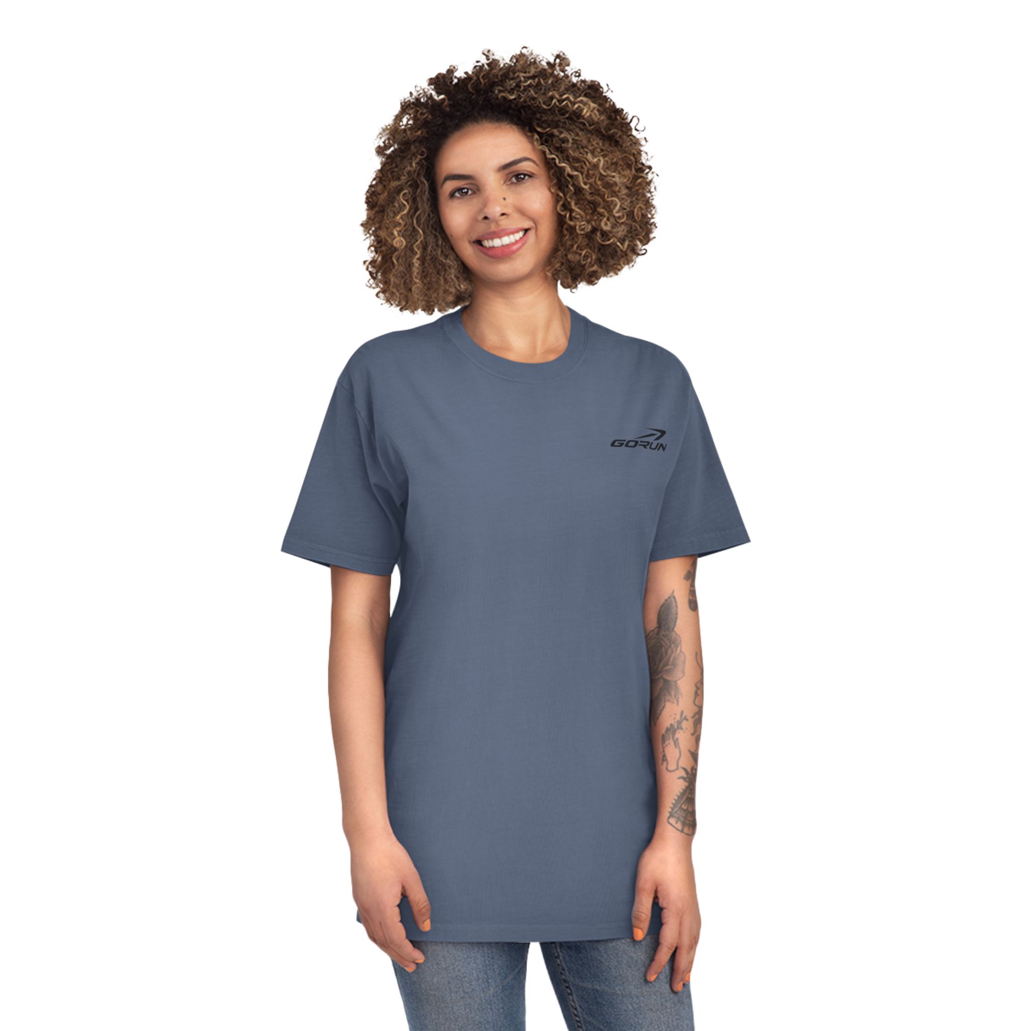 GORUN Minimalist Embroidered Logo T-Shirt - Image 23