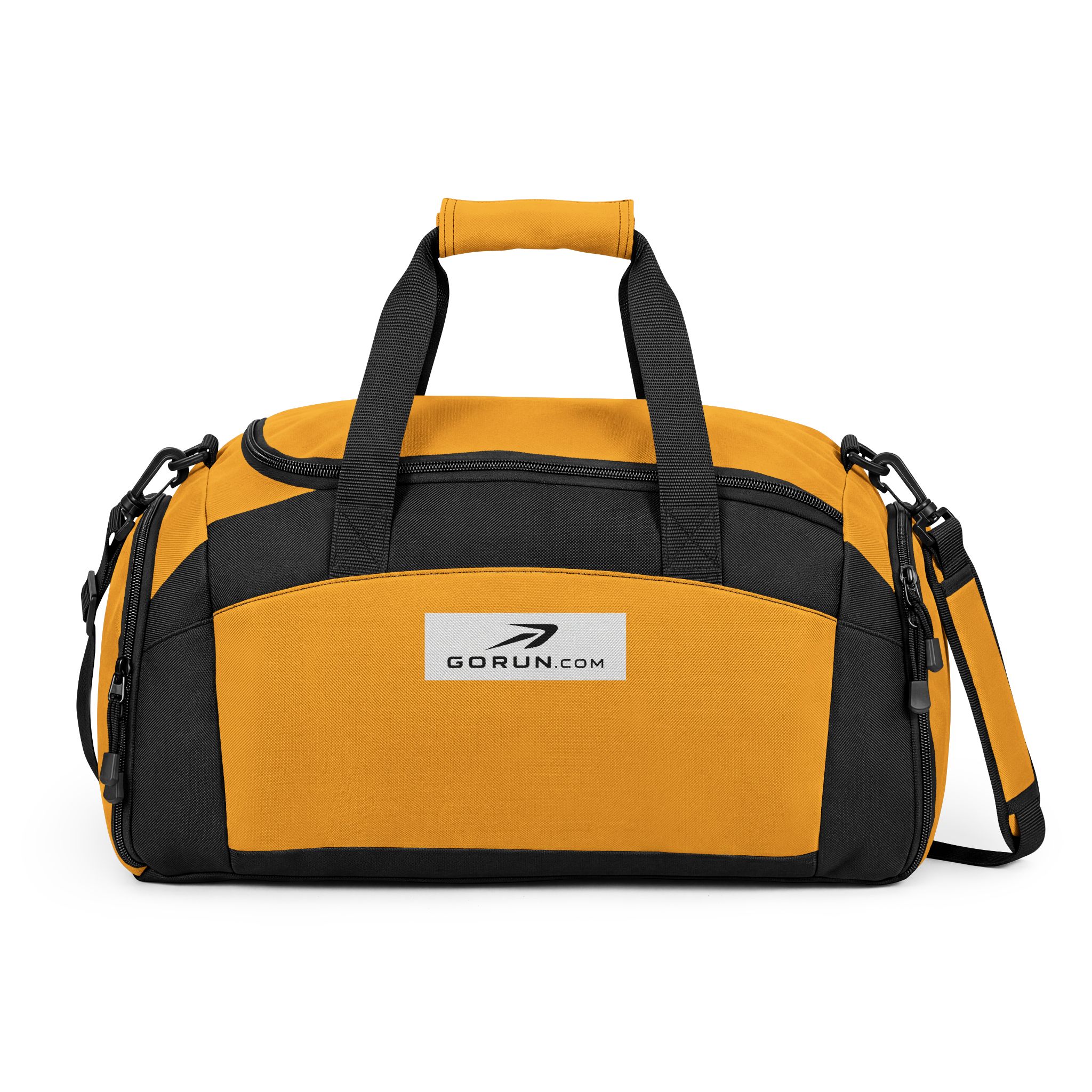 GORUN Black Running Bag – Spacious Sports and Travel Duffel