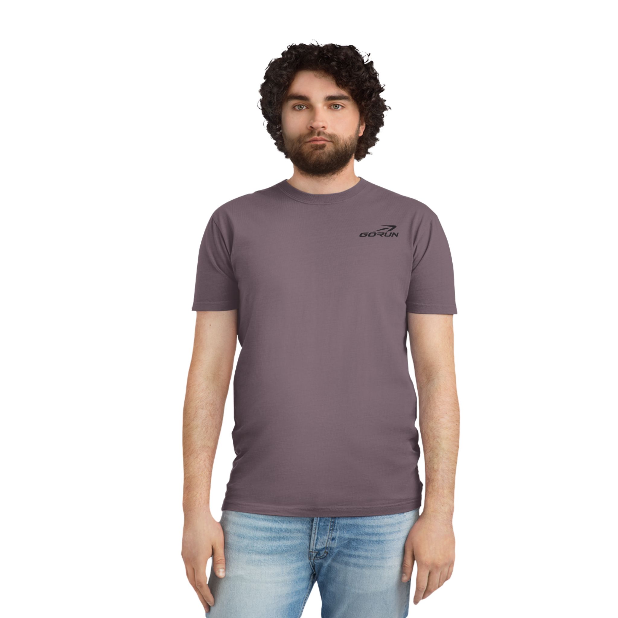 GORUN Minimalist Embroidered Logo T-Shirt - Image 32